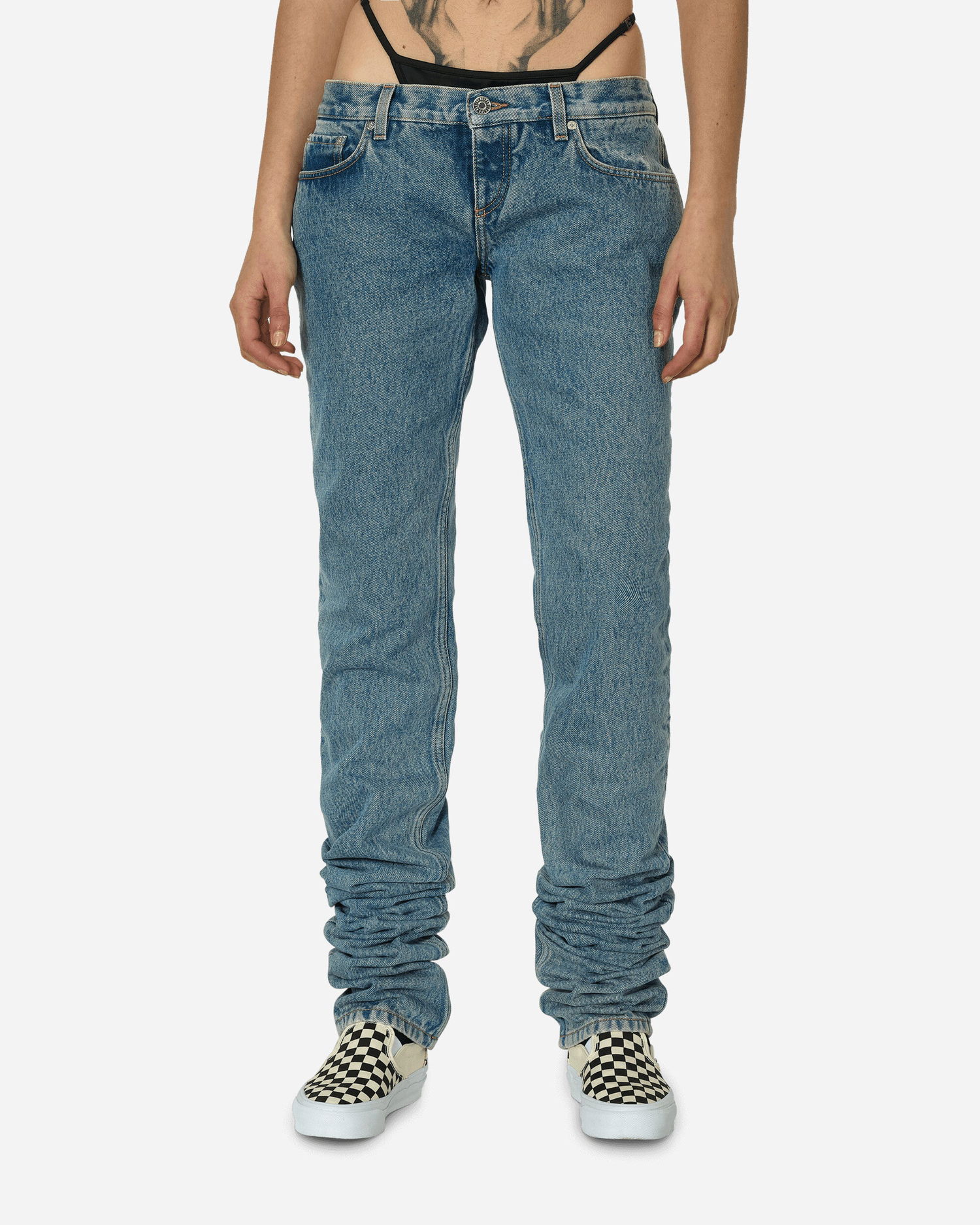 Jeans Jean Paul Gaultier Shayne Oliver Skinny Jeans Blå | PA116LP-D010 56, 0