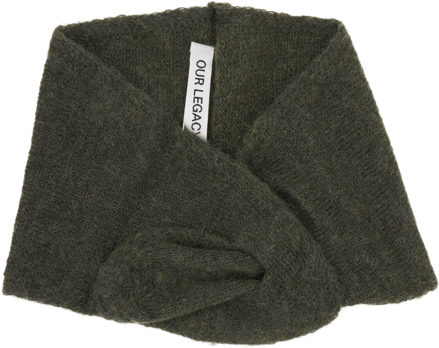 Tørklæde OUR LEGACY Our Legacy Miniature Knotted Scarf Grøn | A4258MM, 0