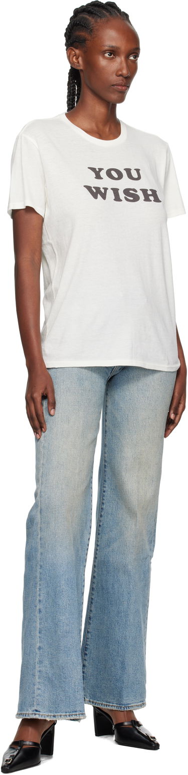 T-shirt R13 R13 'You Wish' T-Shirt Hvid | R13WK001-K127B, 3