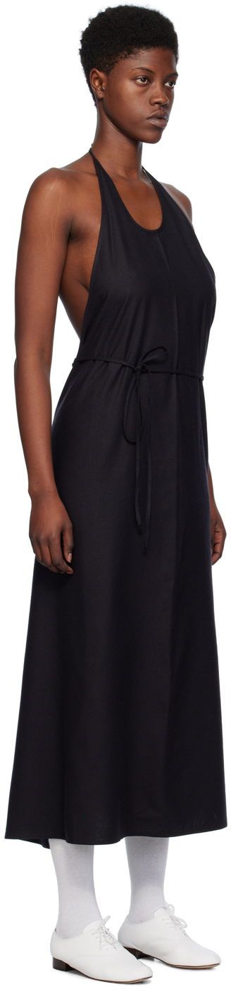 Kjole Baserange Baserange Apron Maxi Dress Sort | DRAP-RS-000, 1