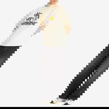 T-shirt MARKET MARKET Smiley Sunshine T-Shirt Gul | 399002170-CRE, 4