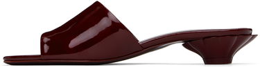 Sneakers og sko CHLOÉ Chloé Flower Heel Sandals Bourgogne | CHC25U09USG, 2