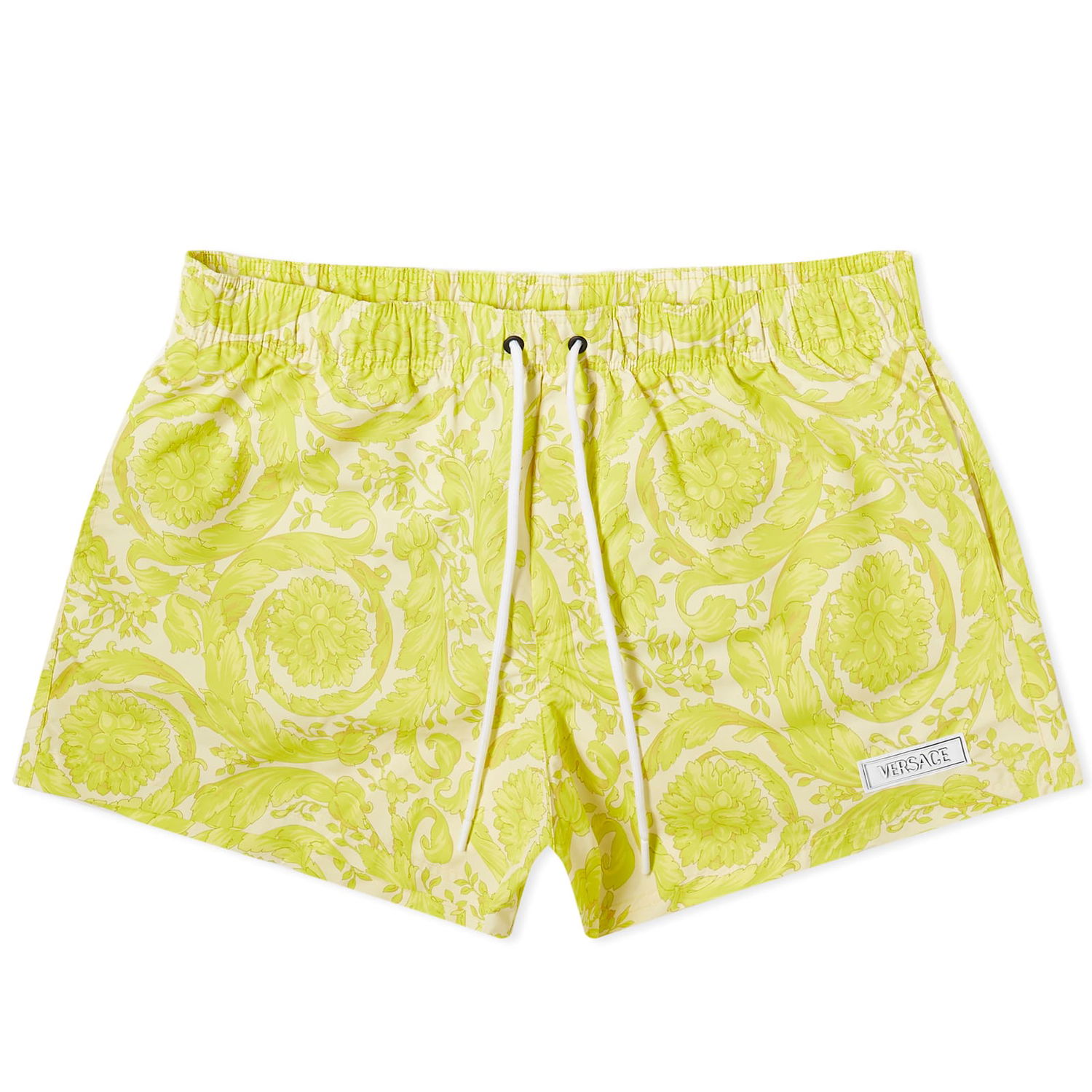 Badetøj Versace Men's Baroque Print Swim Short Mimosa Gul | 1002516-1A09901-5Y370, 0