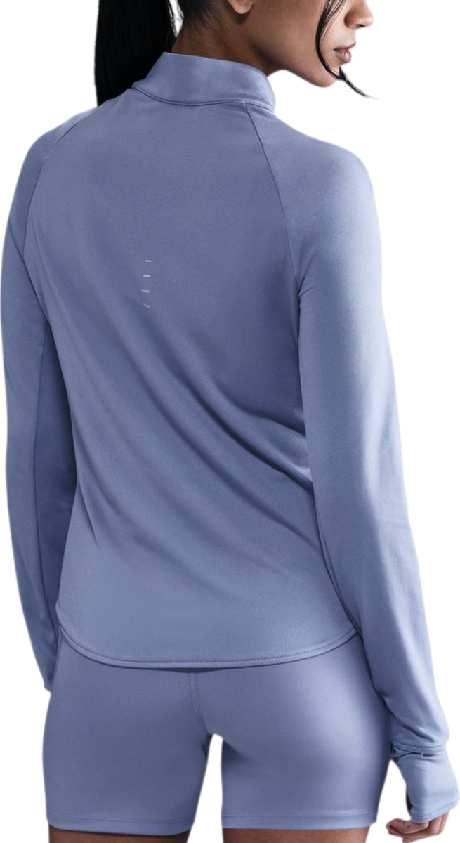 T-shirt Nike Swift Long Sleeve Half-Zip Top with Thumbholes Blå | hq0499-499, 1