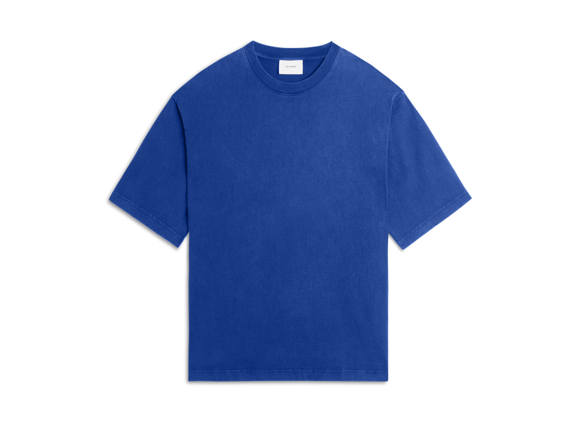 T-shirt AXEL ARIGATO Typo Embroidered T-Shirt Blå | A0787005