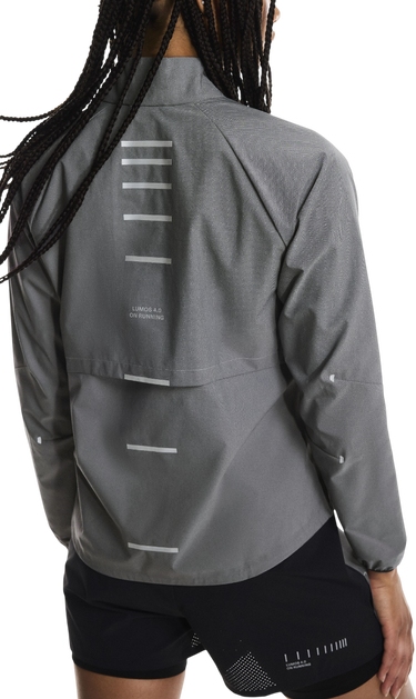 Vindjakke On Running Weather Jacket Lumos Grå | 1wf30292608, 1
