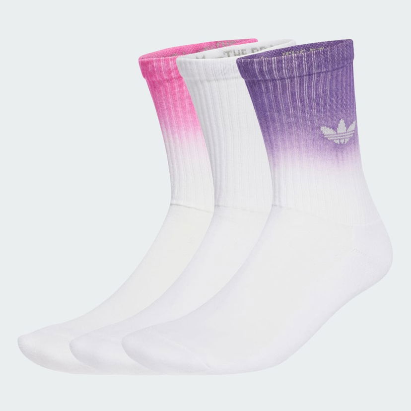 Sokker adidas Performance Ombre Crew Socks - 3 Pairs Lilla | JX5220