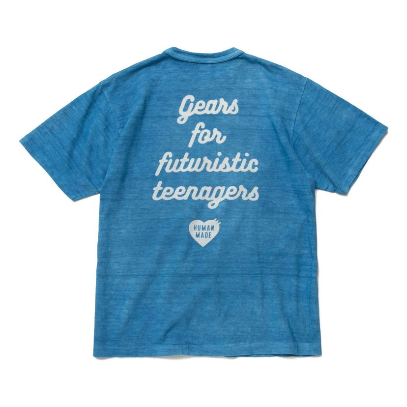 T-shirt Human Made Heart Badge Graphic T-Shirt Blå | HM23CS034