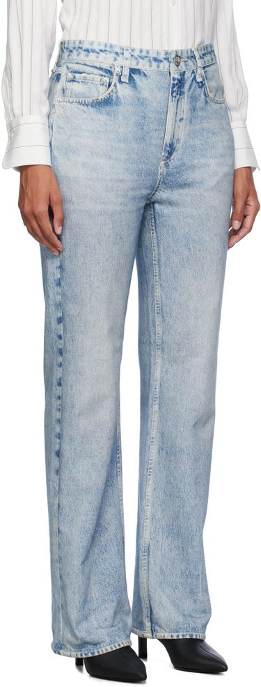 Jeans rag & bone Rag & Bone Women's Miramar Terry Shea Lounge Pants Blå | WCW24H70028202, 4