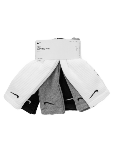 Sokker Nike Everyday Plus Cushion Crew Training Crew Socks (6 Pairs) Sort | 195241138749