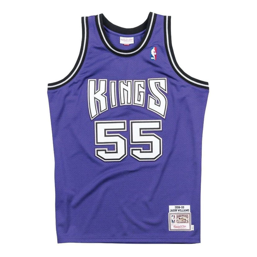 Jersey Mitchell & Ness Mitchell & Ness NBA Sacramento Kings Jason Williams 55 Jersey Lilla | BA64UY-SKI-L-CAV