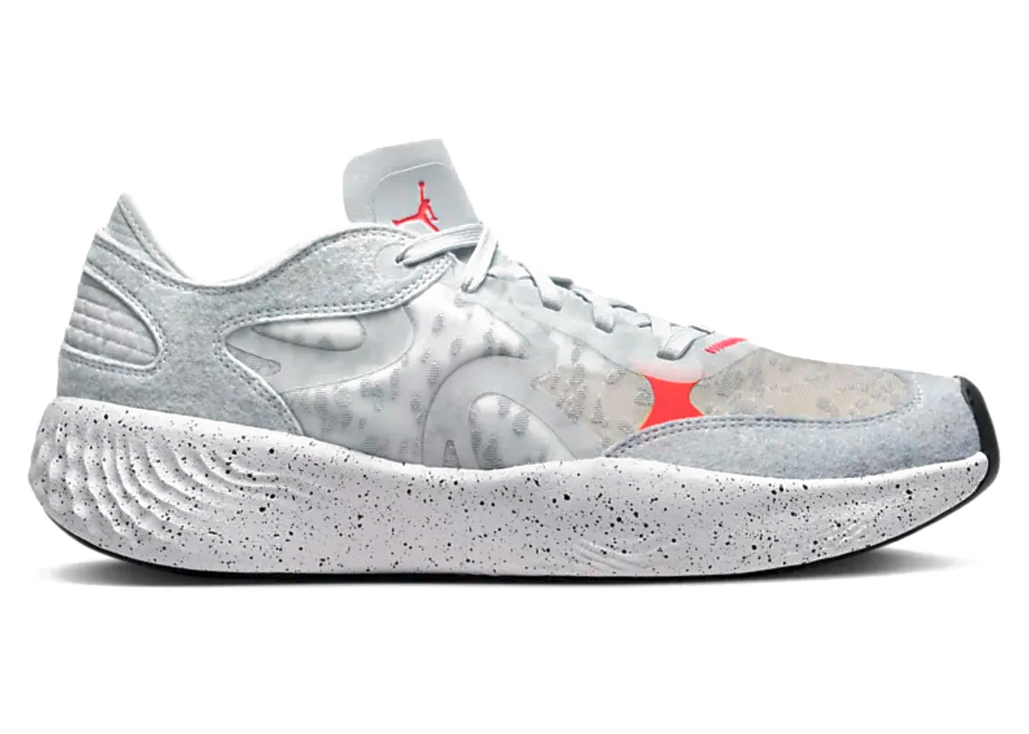 Sneakers og sko Jordan Delta 3 Low Pure Platinum Infra Red Hvid | DN2647-002, 0
