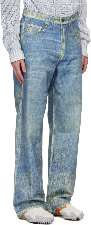 Jeans Camper Camperlab Paint Print Jeans Blå | AU00022-002, 1