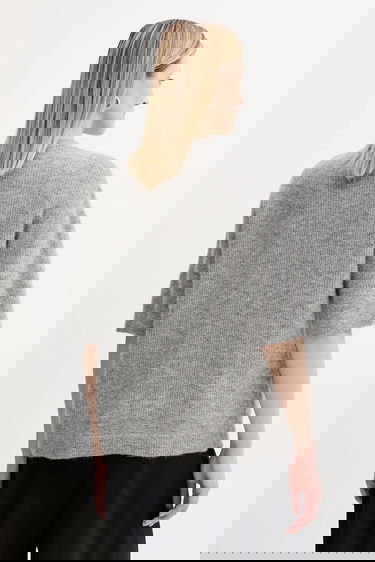 Sweater Samsoe Samsoe Samsoe Samsoe SAANOURA Cardigan Grå | F25200115, 2