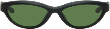 Solbriller Jacquemus Jacquemus 'The Curvo' Sunglasses Sort | JAC134C5SUN, 0