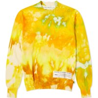 Sweatshirt Advisory Board Crystals Tie-Dye Crew Sweat Gul | ABCFW23TDCS-YLW, 1