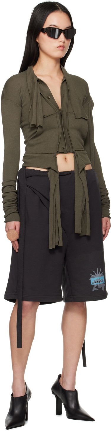 Skjorte Ottolinger Ottolinger Extended Trim Cardigan Grøn | 10560030601, 3