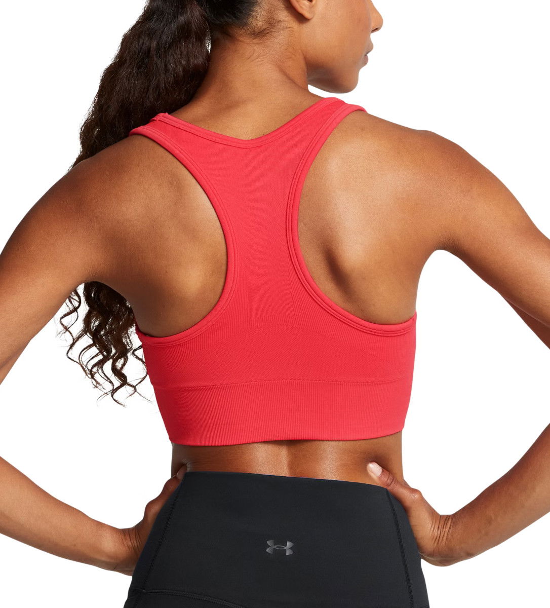 Bh Under Armour Seamless Mid Bra Rød | 1384419-713, 1