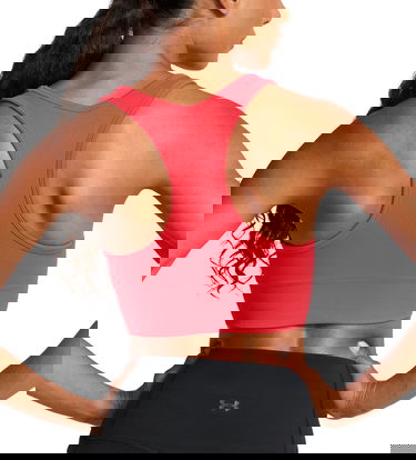 Bh Under Armour Seamless Mid Bra Rød | 1384419-713, 1