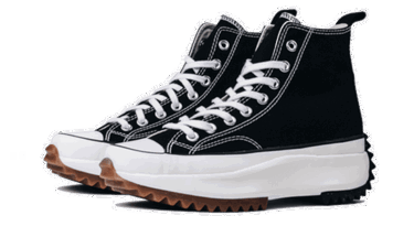 Sneakers og sko Converse Run Star Hi "Black" Orange | 166800C, 3