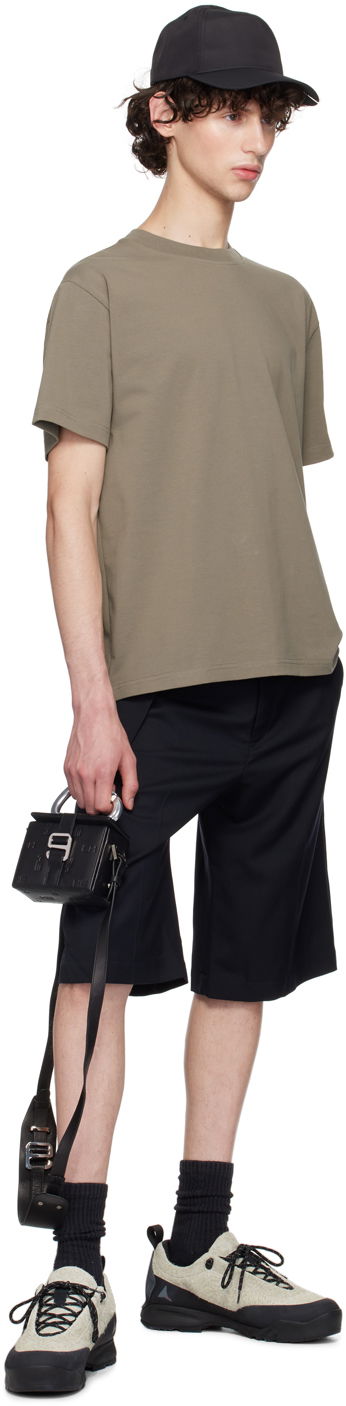 T-shirt HELIOT EMIL Khaki Armband T-Shirt Beige | PREAW24_M_09_119_DG23, 4
