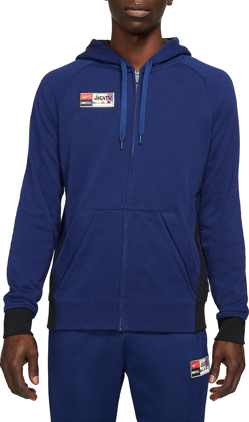 Sweatshirt Nike F.C. Joga Bonito Men s Full-Zip Soccer Hoodie Blå | da5577-492