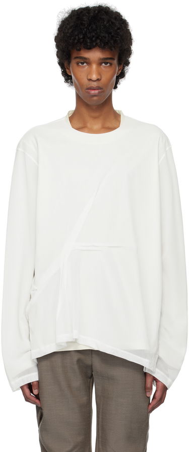 Sweater KIKO KOSTADINOV Kiko Kostadinov Inex Mesh T-Shirt Hvid | KKSS25TP02-76, 0