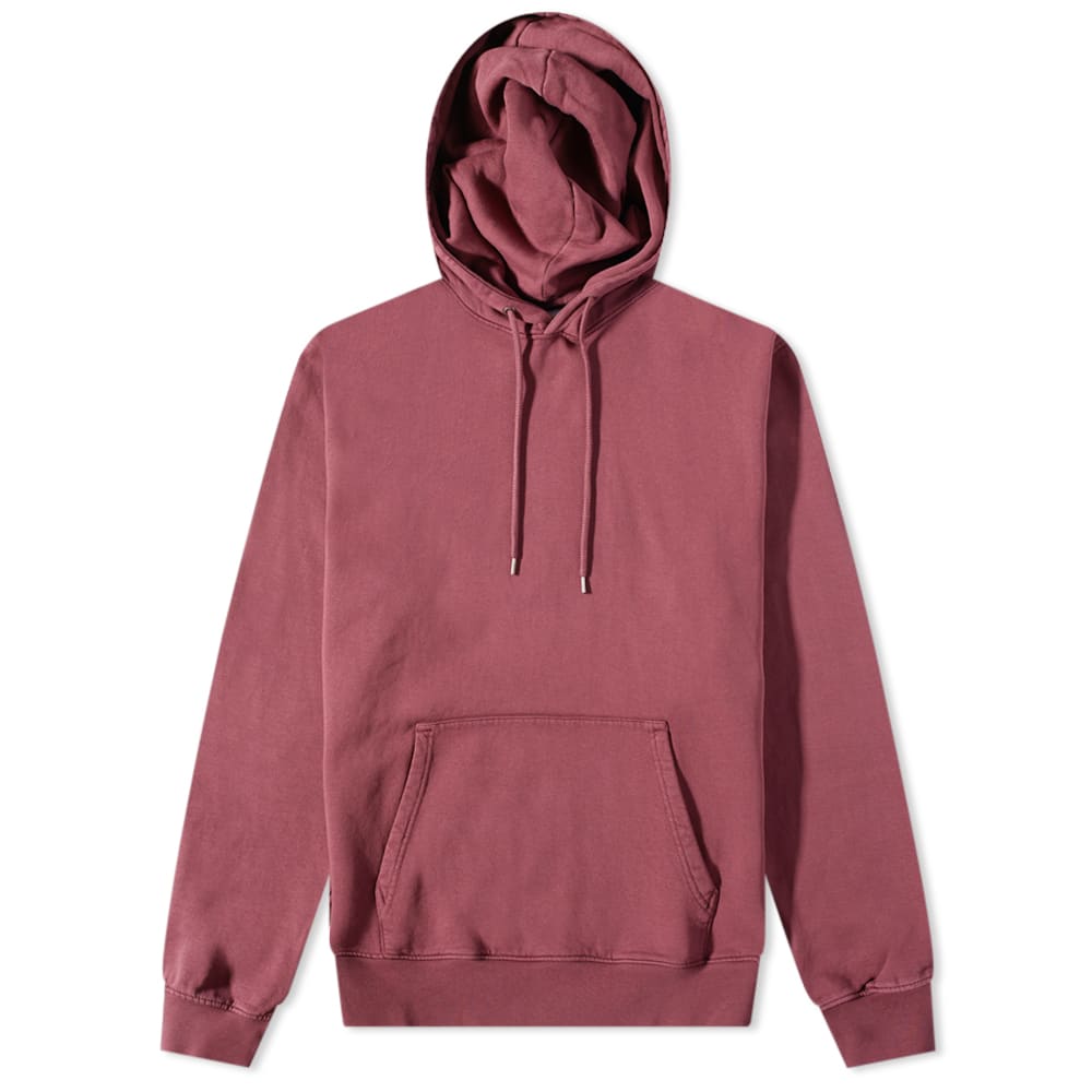 Sweatshirt Colorful Standard Classic Organic Popover Hoody Bourgogne | CS1006-PLM, 0