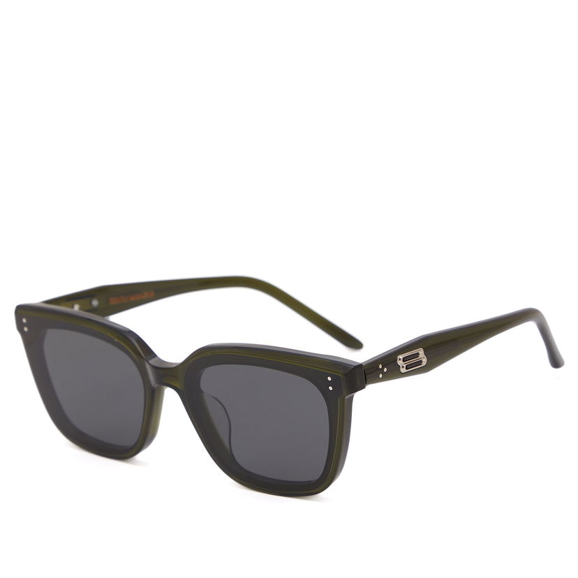 Solbriller Gentle Monster Square Sunglasses Grøn | TOTE-KC2