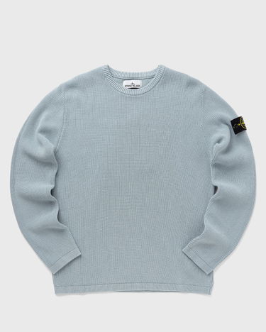 Sweater Stone Island Patch Crewneck Blå | 8015514D8.V0041, 0