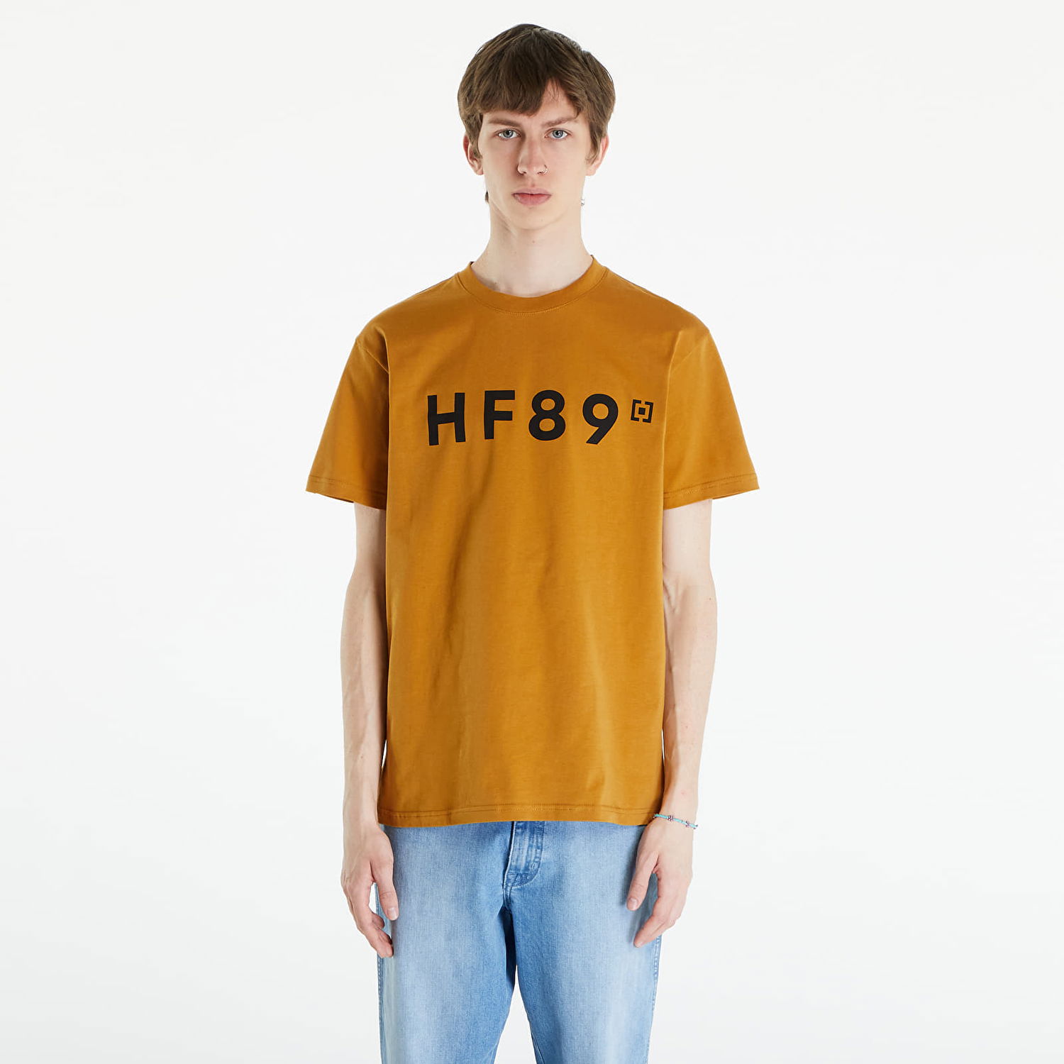 T-shirt Horsefeathers Hf89 T-Shirt Spruce Yellow Gul | SM1342C, 0