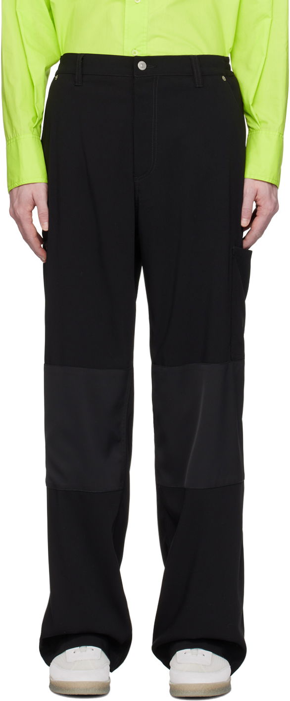 Bukser Maison Margiela MM6 Pocket Trousers Sort | SH0KA0003 S78536, 0