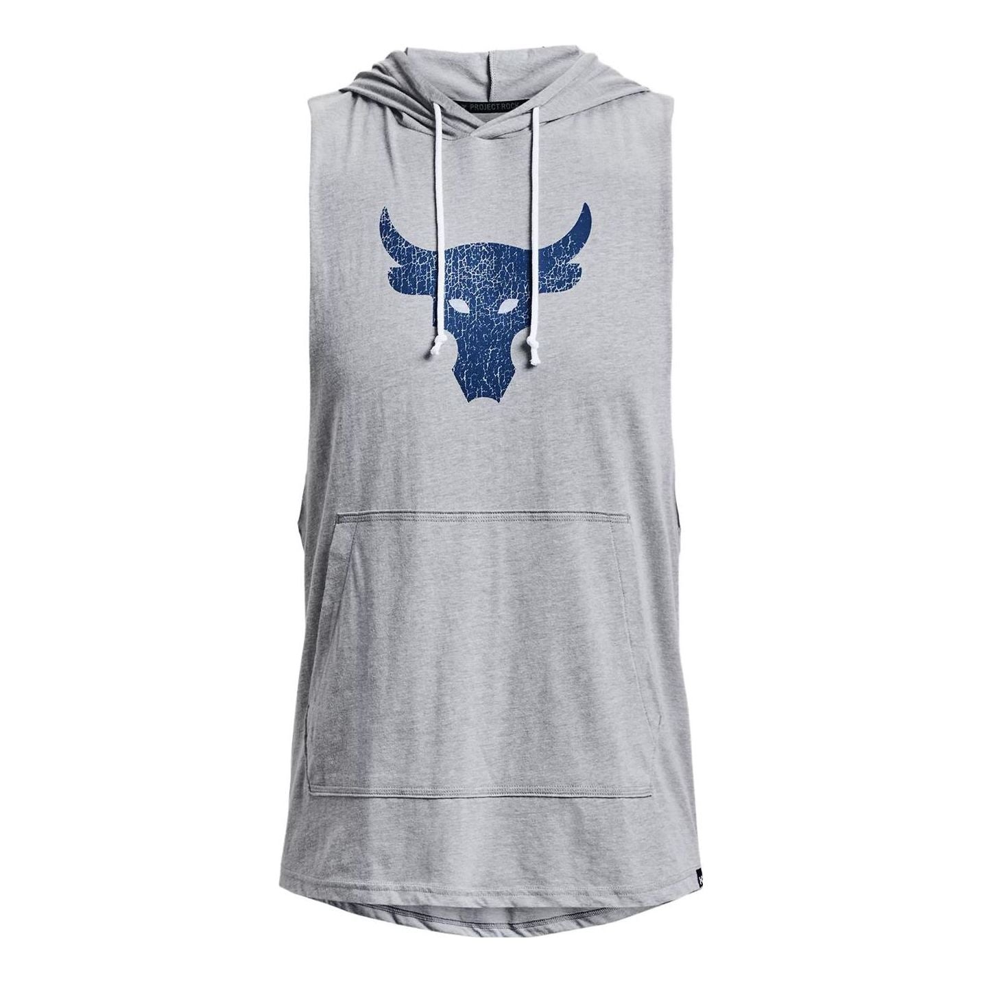 Tanktop Under Armour Project Rock Bull Sleeveless Hoodie Grå | 1376939-035, 0