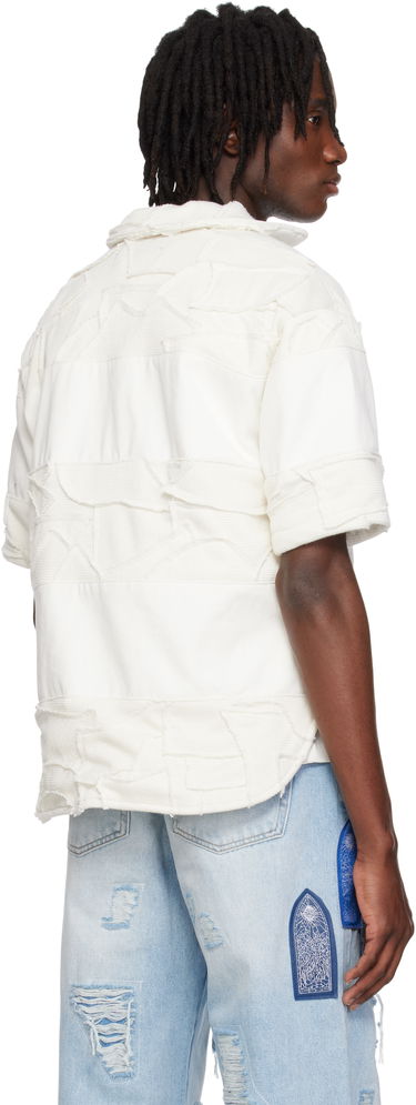 Polo skjorte Who Decides War Who Decides War Winged Glory Polo Hvid | 1110250019SS25, 2