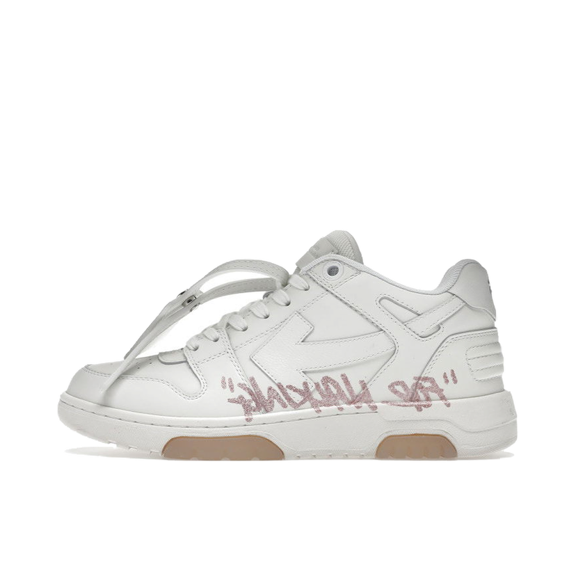 Sneakers og sko Off-White Out Of Office For Walking White Peach W Hvid | OWIA259S22LEA0050121