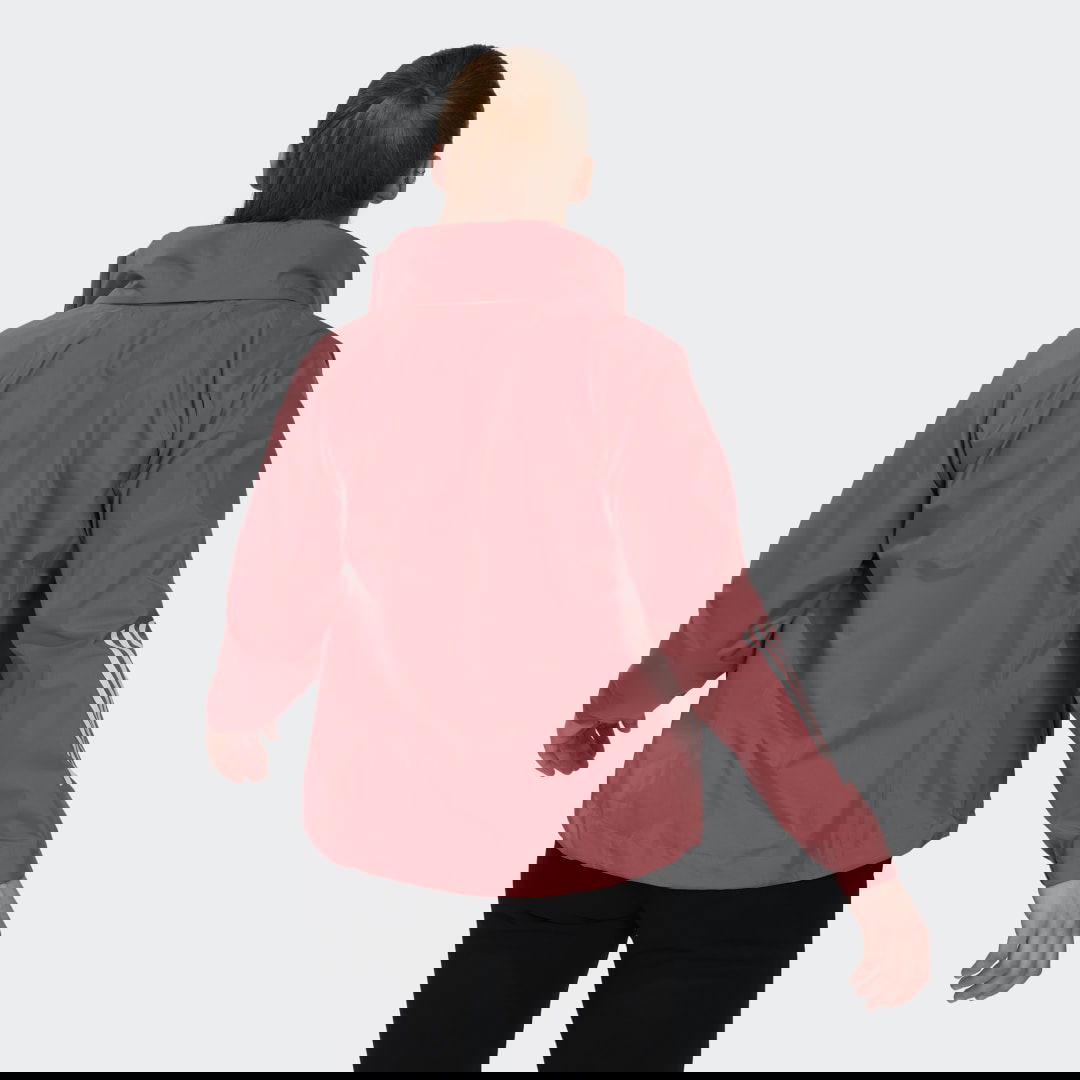 Vindjakke adidas Originals BSC 3-Stripes RAIN.RDY Jacket Lyserød | HG8730, 1