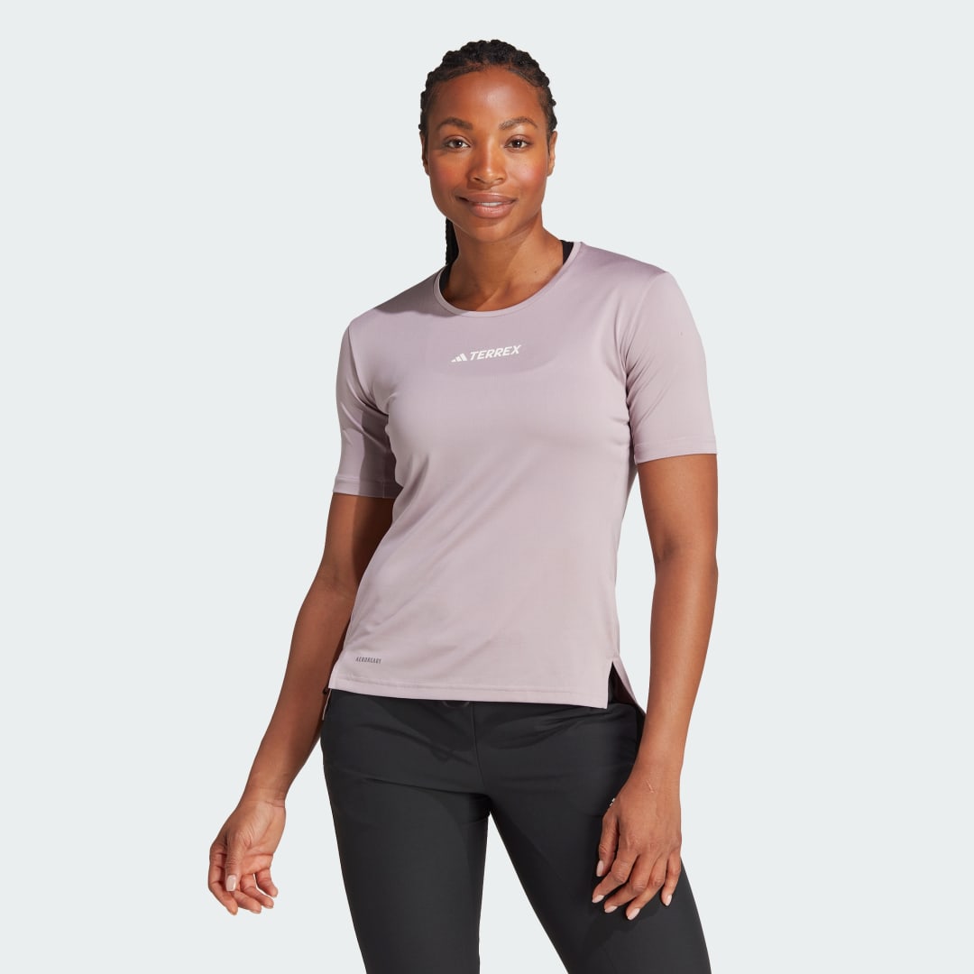 T-shirt adidas Performance adidas TERREX Terrex Multi Grå | IS0691, 1
