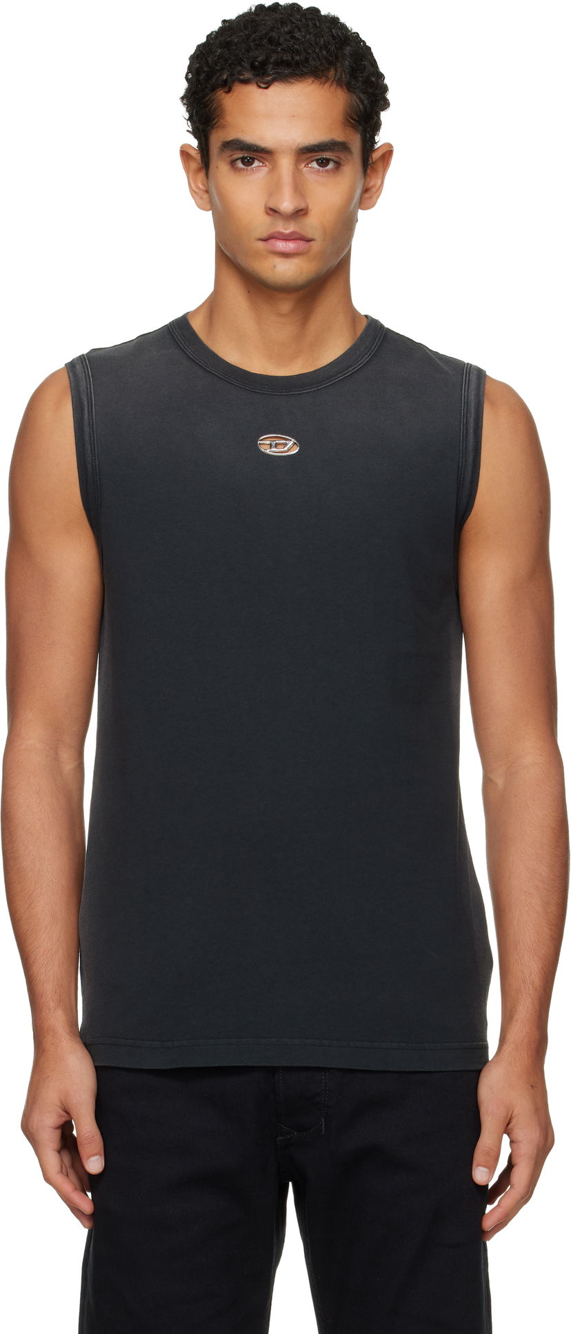 Tanktop Diesel T-Brico-New Tank Top Sort | A19632-0CHBI-9XXA