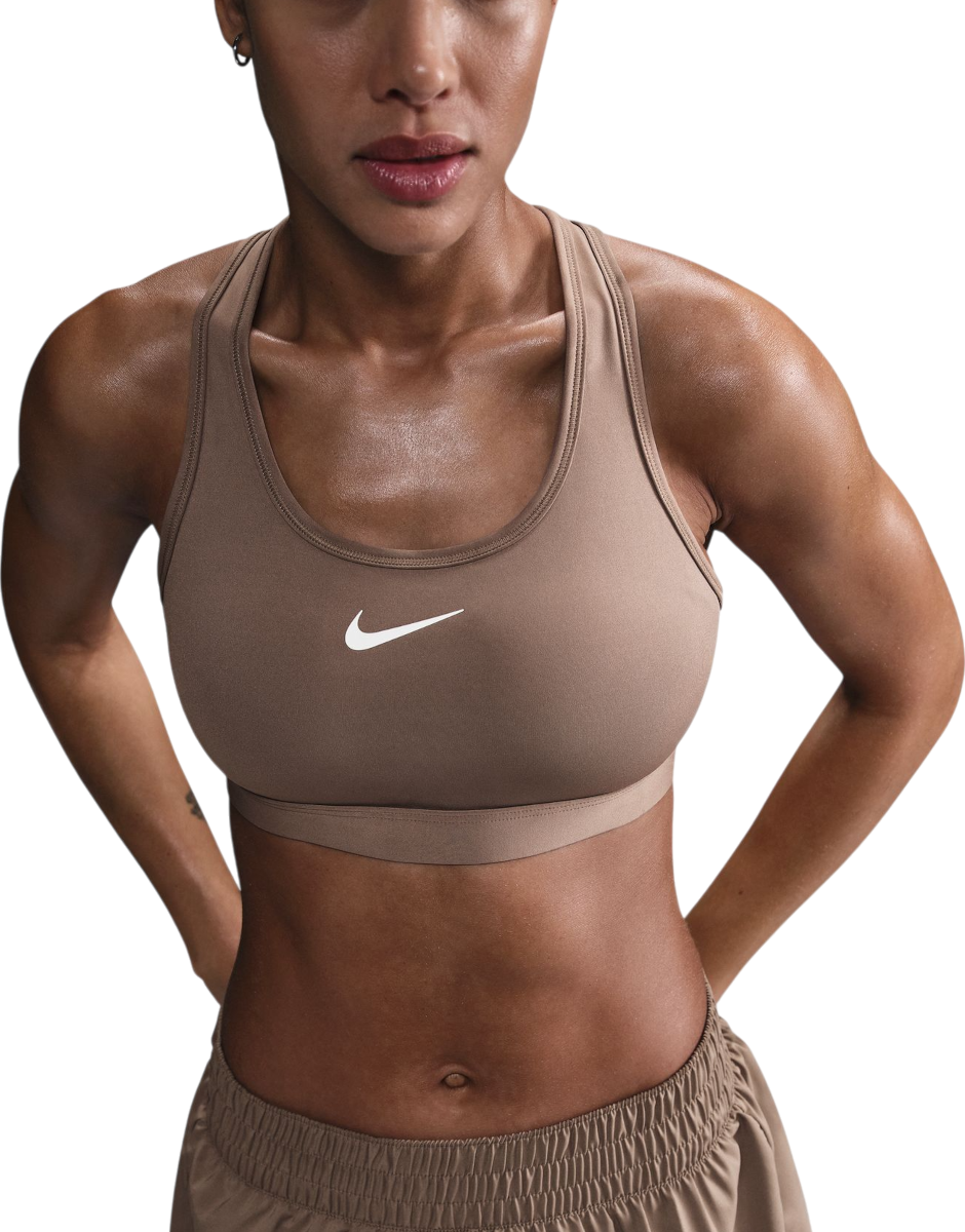 Bh Nike Nike Swoosh Medium Support Bra Brun | dx6821-233, 0