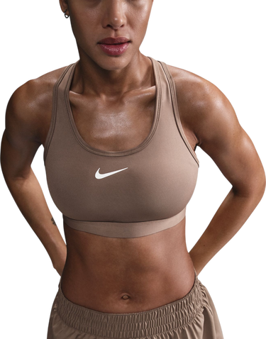 Bh Nike Nike Swoosh Medium Support Bra Brun | dx6821-233, 0