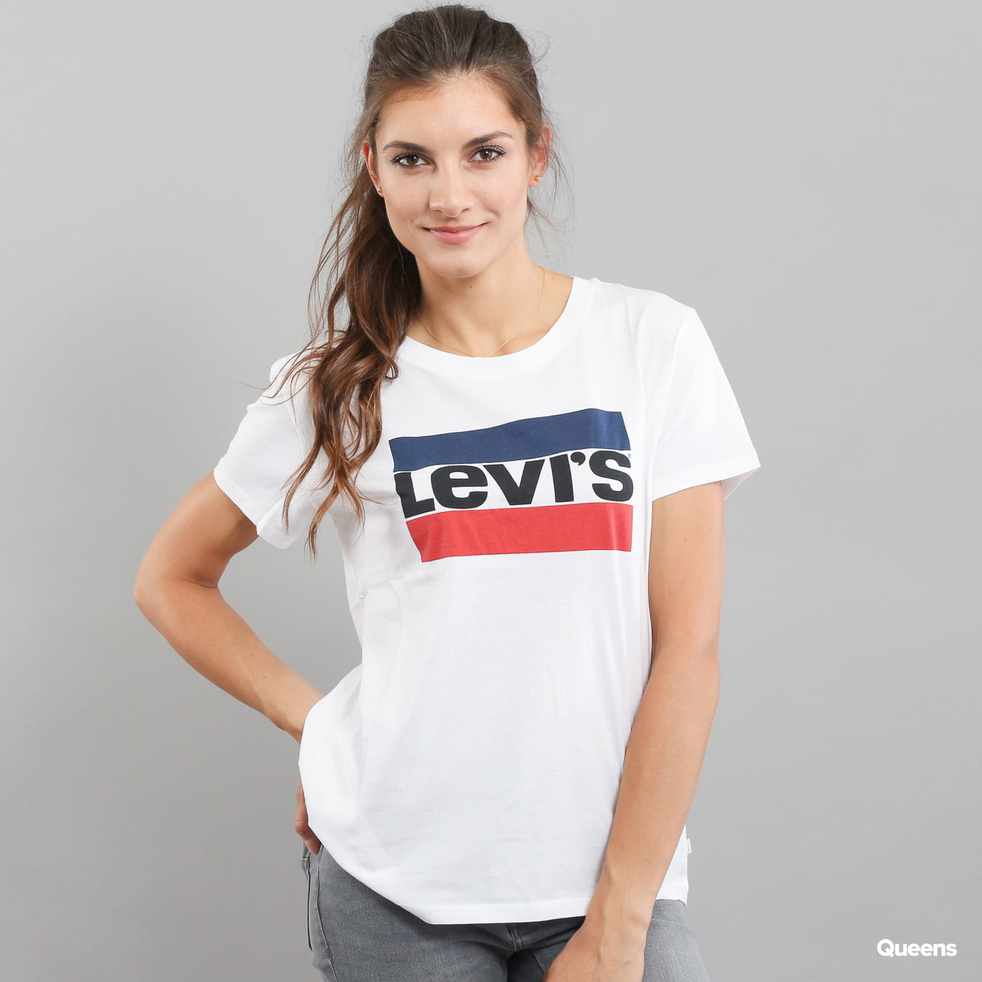 T-shirt Levi's The Perfect Tee Hvid | 17369-0297, 0
