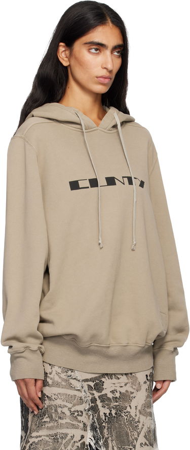 Sweatshirt Rick Owens Concordians Oversized Hoodie Brun | DS02E7241 FSLP2P, 4