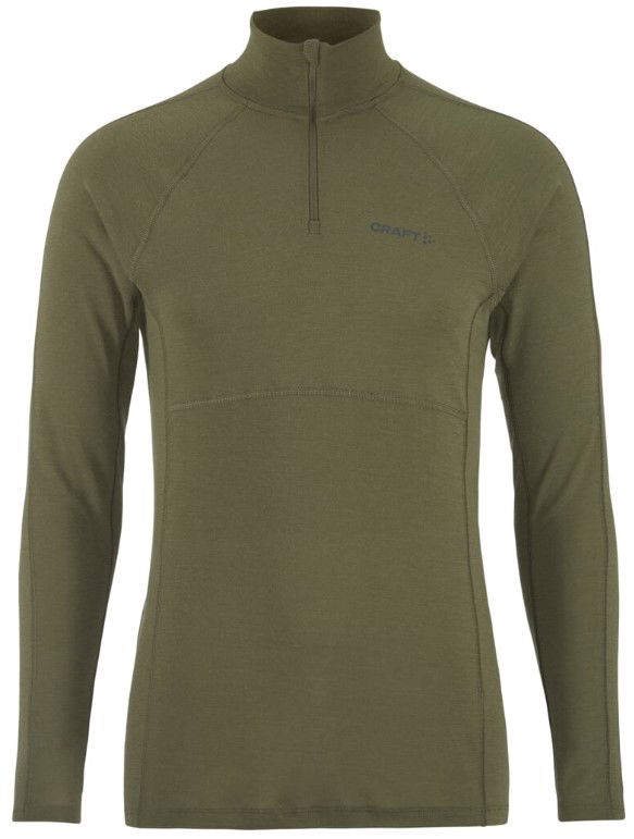T-shirt Craft Craft ADV Wool Merino HZ Long Sleeve Shirt Grøn | 1914109-664000