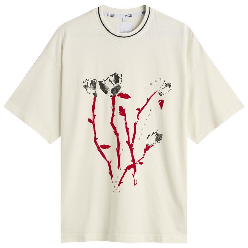 T-shirt Napapijri Martine Rose Rose Graphic T-Shirt Beige | NP0A4I56-206