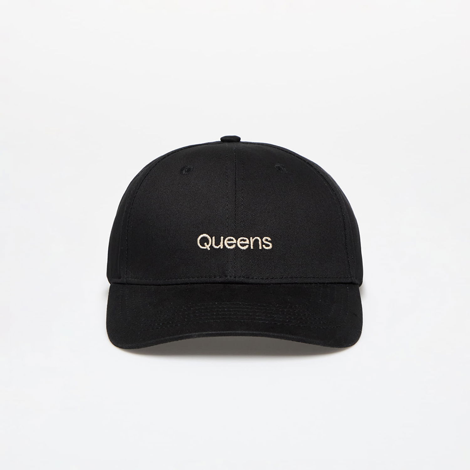 Kasket Queens Cap Essential Cap Black Universal Sort | QNS_047, 0