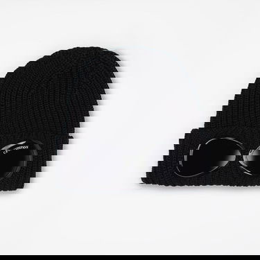Beanie C.P. Company Merino Wool Goggle Beanie Sort | 15CMAC122A-999, 0