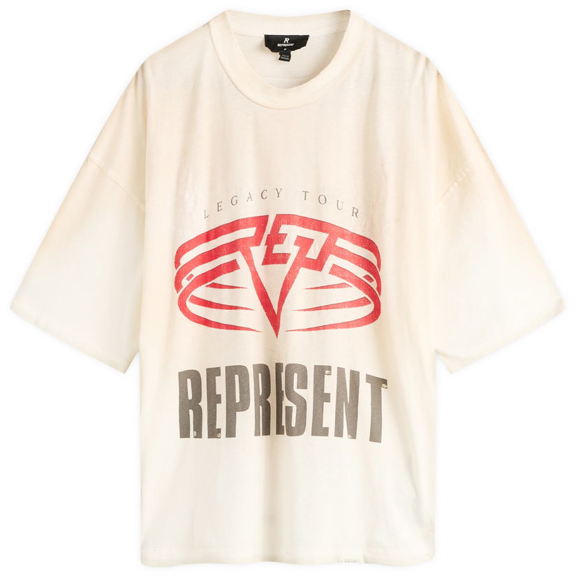 T-shirt Represent Clo Represent Living Legacy Tour T-Shirt Hvid | MLM100176-30