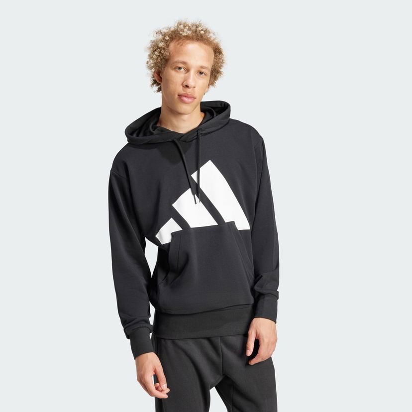 Sweatshirt adidas Performance Essentials Big Logo Terry Hoodie Sort | IN6164