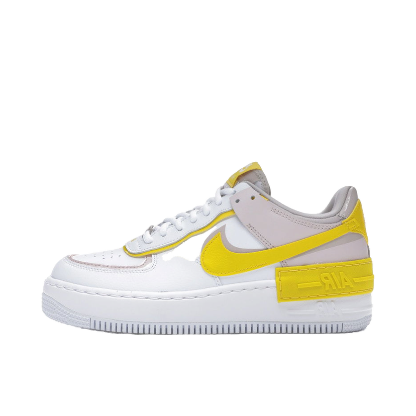 Sneakers og sko Nike Air Force 1 Low Shadow "White Barely Rose Speed Yellow" W Hvid | CJ1641-102