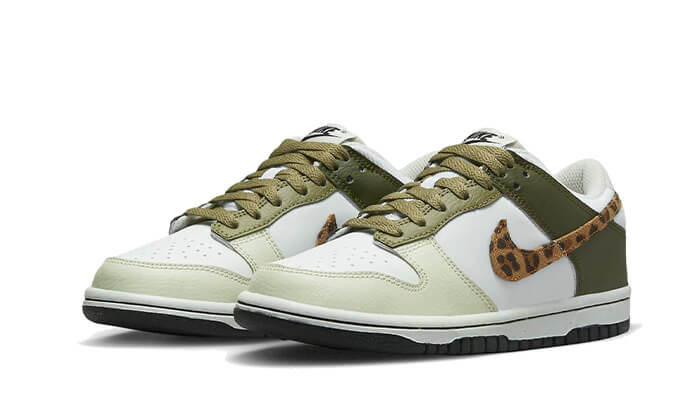 Sneakers og sko Nike Dunk Low "Leopard" GS Grøn | DX9282-100, 1